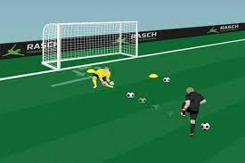 پاورپوینت دروازه بانی و شیرجه برای دریافت توپ