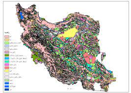 نقشه GIS استان مازندران